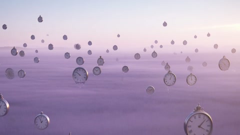 Floating Clocks Dream