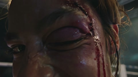 Eye Close-Up Pullback