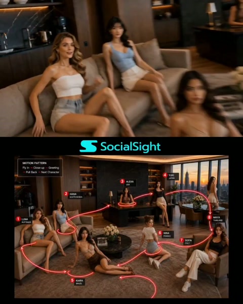 Girls Red Line Penthouse