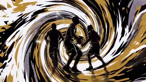 SILHOUETTE DUNK — Basketball Motion Graphics