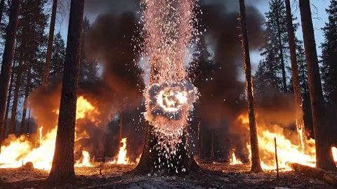 Forest Burns in Reverse