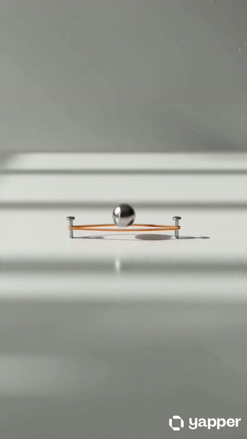 Rubber Band Kinetic Sculpture