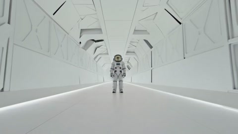 Astronaut Dolly Zoom Corridor Black Hole