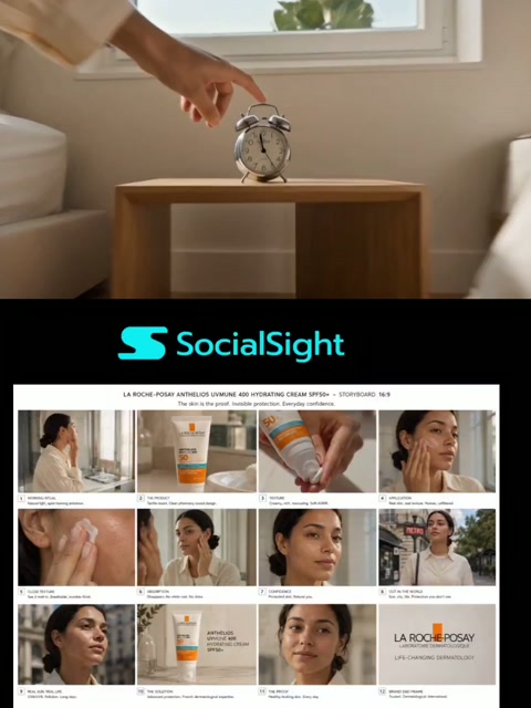 Cinematic AI Skincare Commercial