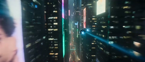 Hollywood Sci-Fi Cyberpunk Vehicle Chase