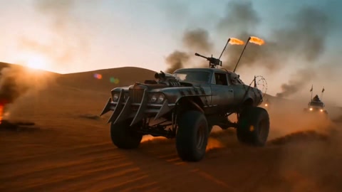 Post-Apocalyptic War Vehicle