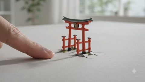 Kyoto Landmarks Under Fingertip