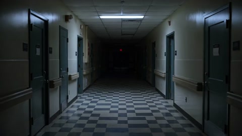 Haunted Hospital Corridor