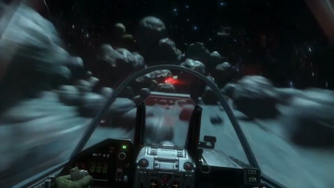 Star Wars X-Wing Hyperspace Chase