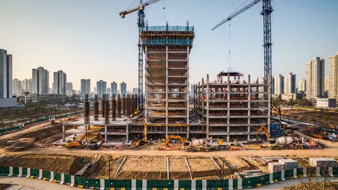 Seoul Construction Timelapse