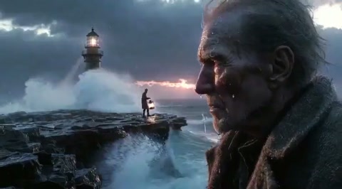 Elderly Lighthouse Keeper Poetry