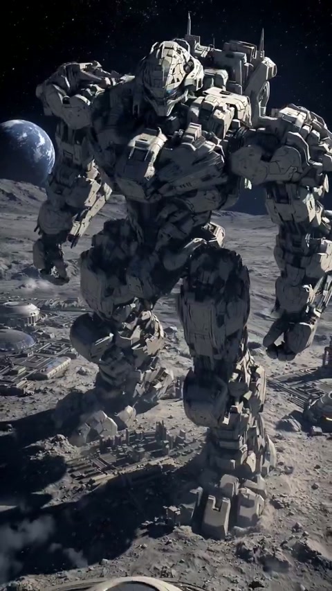 Xeno Leviathan Terraformer on Moon