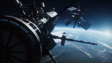 Space Station Explosion