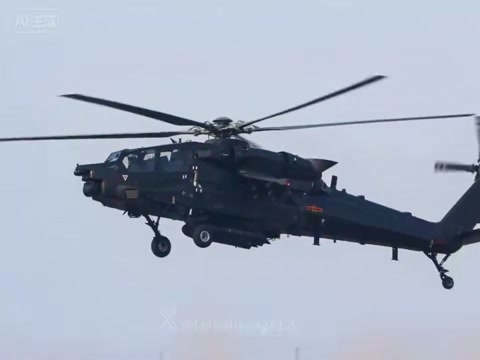 China Z-21 Attack Heli Landing