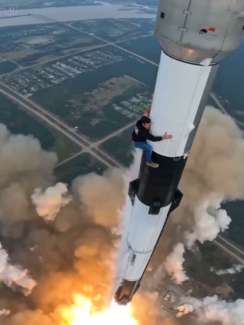 Rocket Surf Stunt
