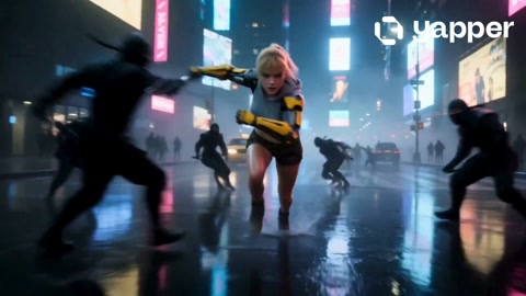Cyberpunk Warrior Ninja Assassins