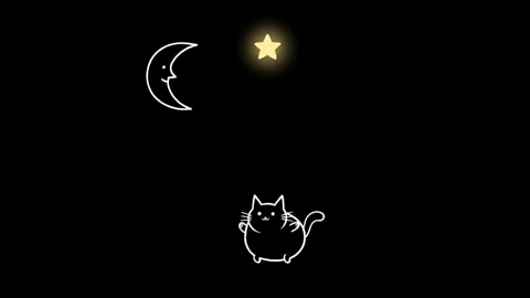 Cat Reaches for the Star