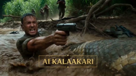 Giant Snake vs War Soldier