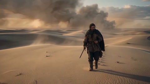 Desert Warrior Sunset