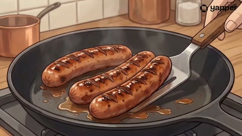 Full English Breakfast 2D Animation