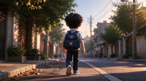 School Hero with Backpack