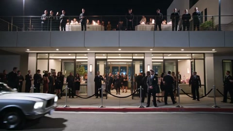Y2K Girl Rooftop Party Entrance
