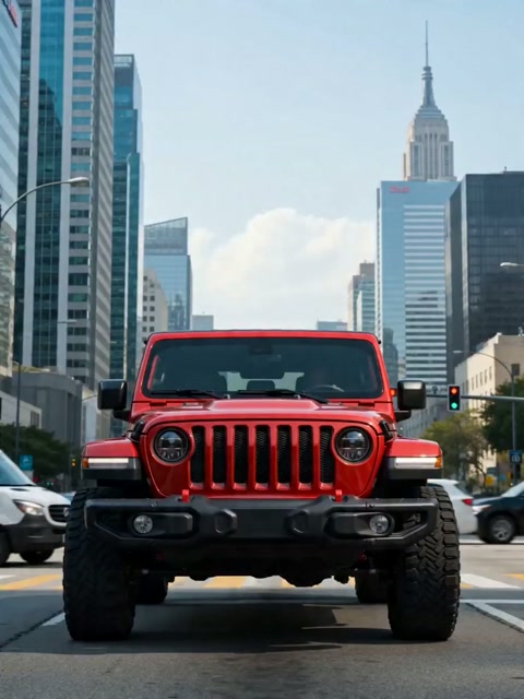 Jeep Wrangler Transforms Into Bipedal Robot