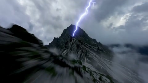 Thunderstrike Mountain Peak VFX