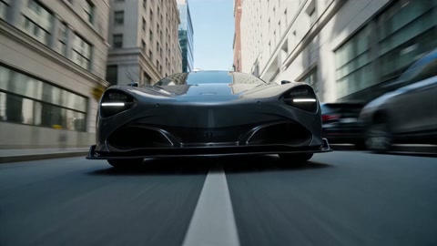 Car Stunt Multi-Shot Cinematic Sequence