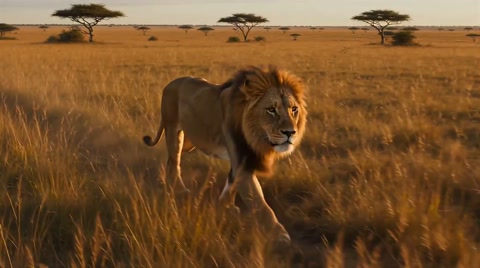 Majestic Lion Aerial