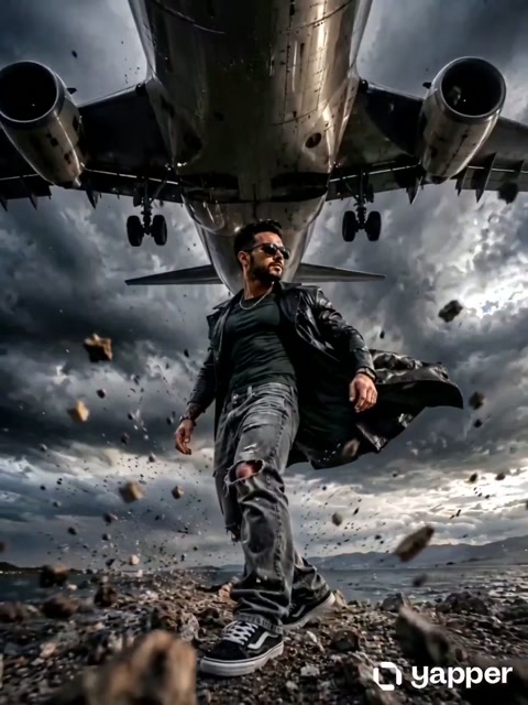 Airplane Action Hero Walk