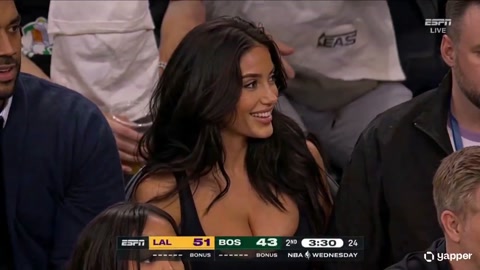 NBA Courtside Crowd Cam Moment