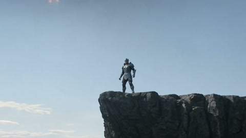 Lightning Warrior Epic Scene