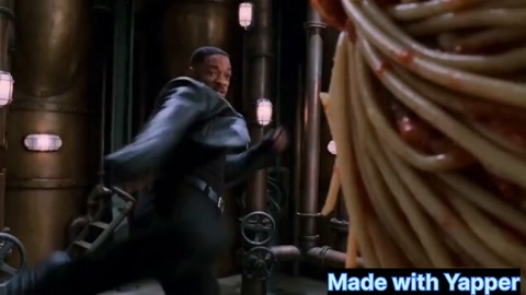Will Smith Fighting Spaghetti Monster
