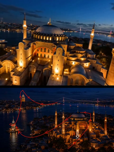 Istanbul Night FPV Drone Flight
