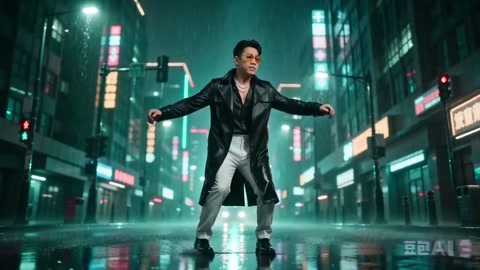 Matrix Bullet Time in Digital Green