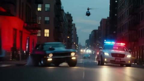 Kling 2.6 Urban Car Chase
