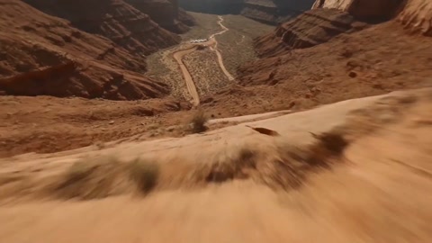 WRC Rally FPV Canyon Run