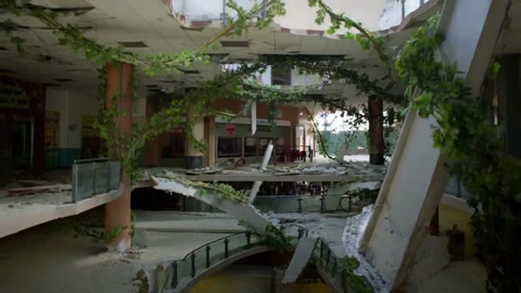 Decaying Mall Ceiling Collapse