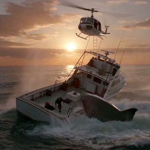 Jaws Redux Shark Attack Scene